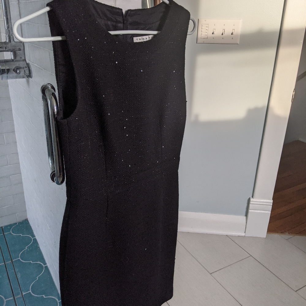 Trina Turk Subtle Sequin Mini Sheath Dresd